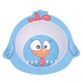 Kit Prato e Colher Infantil Galinha Pintadinha 2 peças