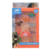 Coleção Mundo Animal Dinossauros -10 bichinhos sortidos
