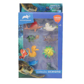 Coleção Mundo Animal Oceano -8 bichinhos