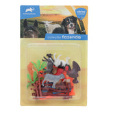 Coleção Mundo Animal Fazenda - Bichinhos e acessórios variados