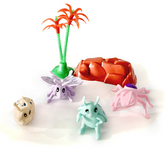Kit 4 e 5 Miniaturas - Animais Infantil - Bichinhos Sortidos