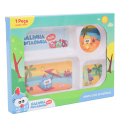 Prato Alimentação Infantil Galinha Pintadinha