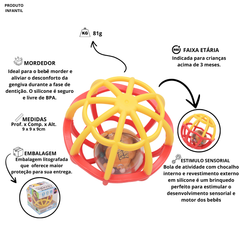 Bola de Atividade com Chocalho