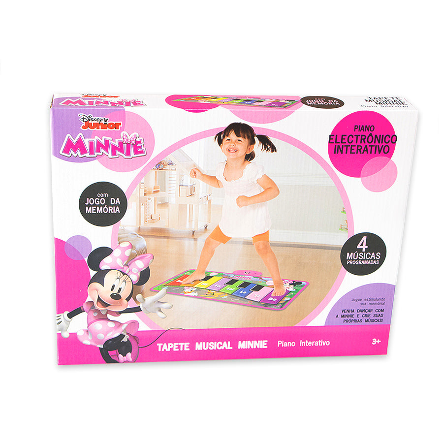 Tapete musical Disney - Piano interativo - Minnie - Ebn Kids