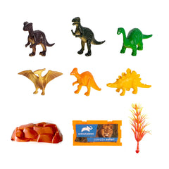 Coleção Mundo Animal Dinossauros - Bichinhos e acessórios